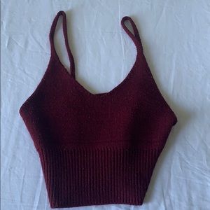 Urban Outfitters Debut Maroon Top